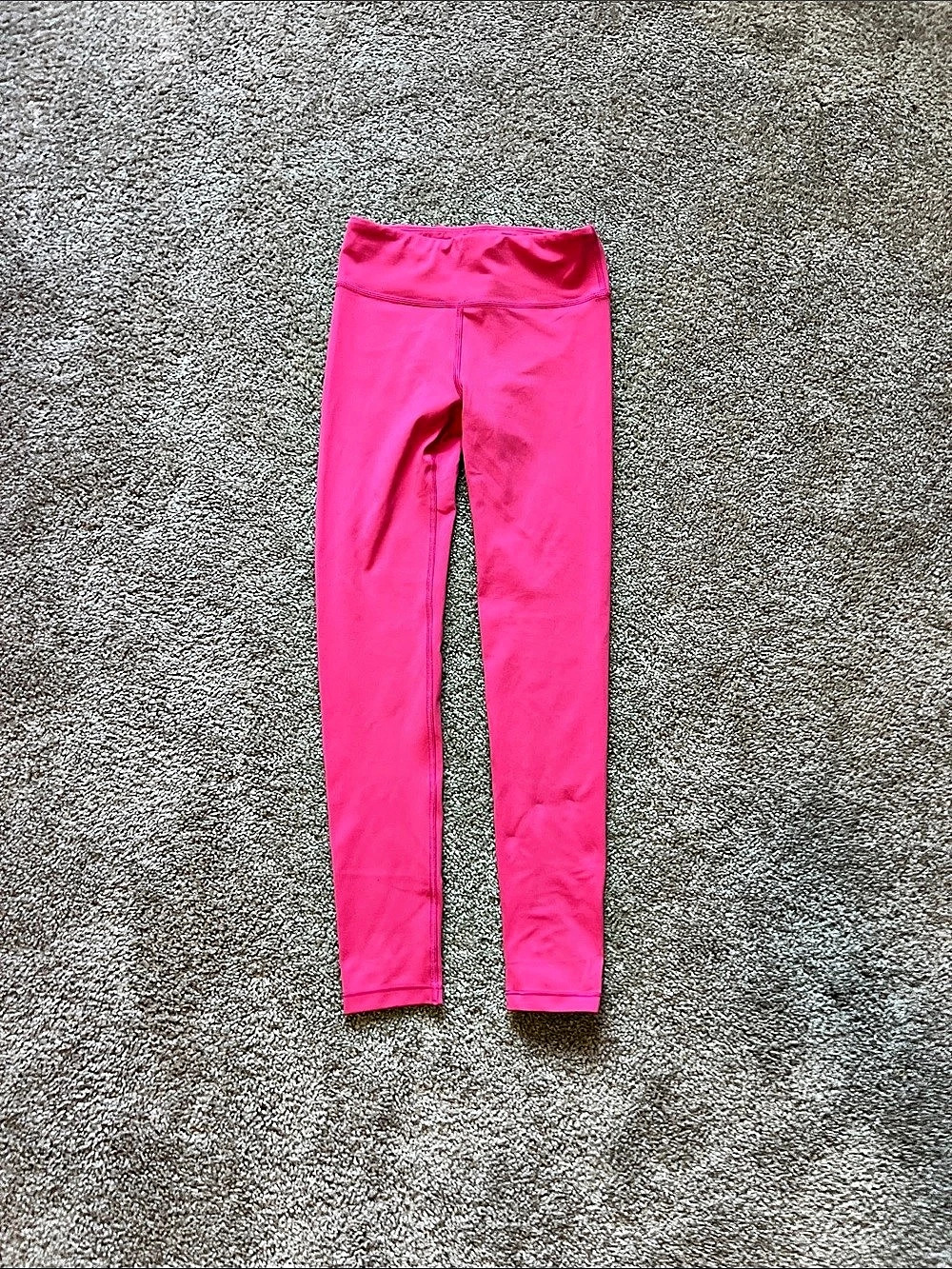 Athleta Girl High Rise Chit Chat Tight Girls Pink Leggings Size Large/12